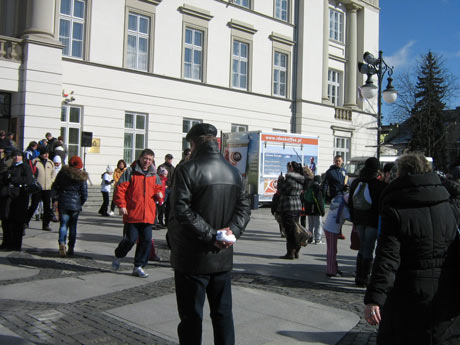 Kibice, Start - Meta, Bieg Kazików, 4 marca 2012