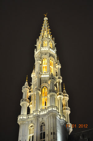 Wieża, Grand Plkace, Bruksela
