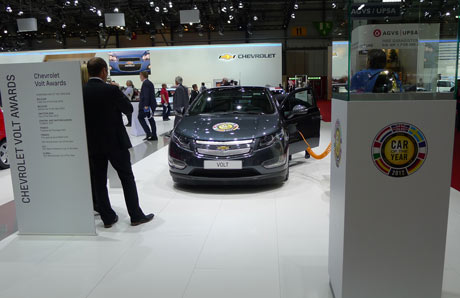 Chevrolet Volt na Targach Genewa 2012