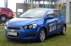 Chevrolet Aveo MR 2012 hatchback gotowy do jazdy próbnej