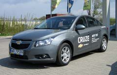 jazda próbna chevroletem cruze