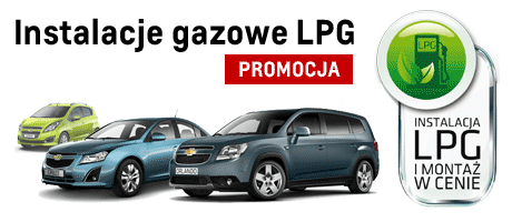Chevrolet Aveo z instalacją LPG - trwa promocja