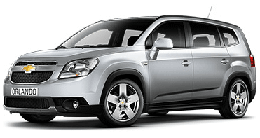 Chevrolet Orlando srebrny metalik