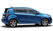 Chevrolet Aveo hatchback, model 2012