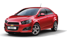 Chevrolet Aveo sedan, model 2012