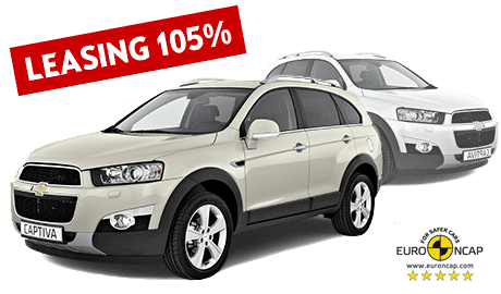 Leasing 105% - Chevrolet Captiva