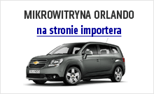 Chevrolet Orlando mikrowitryna - link na zewnątrz